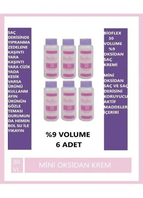 Bioflex 30 Volume %9 Oksidan Saç Kremi X6 Adet