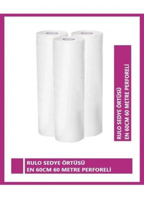 BİOFLEX RULO SEDYE ÖRTUSU PERFORELİ 60 CM 60 METRE