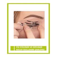 Eyeshape Fix Eyeliner ve Dipliner Kolay Kullanım Şablonu