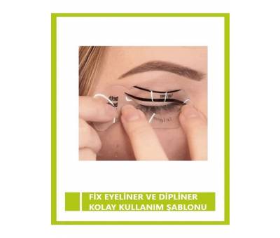 Eyeshape Fix Eyeliner ve Dipliner Kolay Kullanım Şablonu