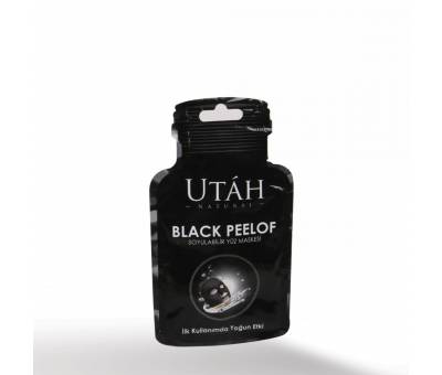 UTAH Black Peel Of Soyulabilir Yüz Maskesi Şaset 15 ml Tek Kullanımlık